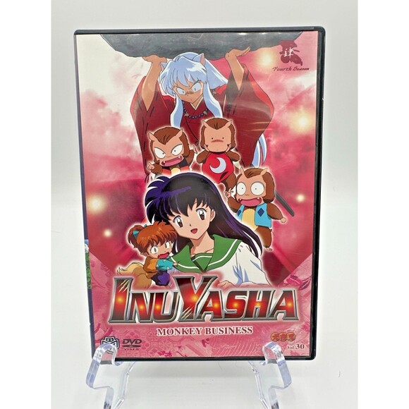 InuYasha Volume 30 Monkey Business DVD Anime – VIZ Video - Picture 1 of 4